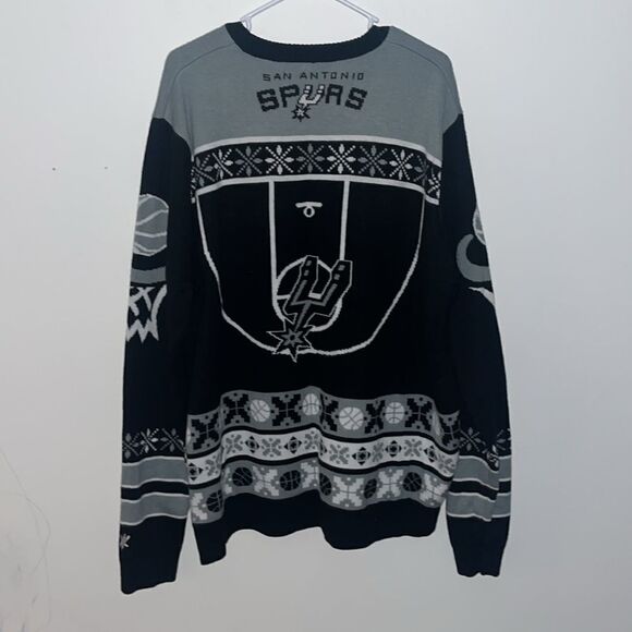 NBA San Antonio Spurs Christmas Sweater, size XXL - Picture 2 of 3